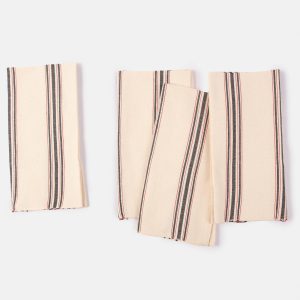 Siafu Home Mistari Napkins (Set Of 4)  |  Table Linens Kitchen & Dining Table Linens