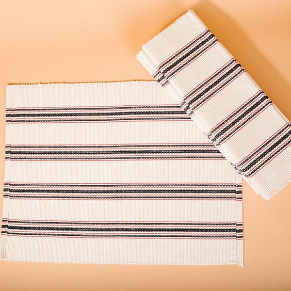 Siafu Home Mistari Placemats (Set Of 4)  |  Table Linens Kitchen & Dining Table Linens