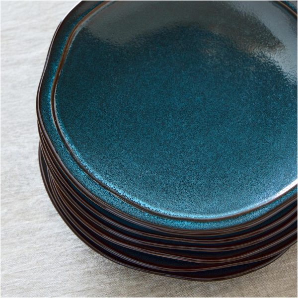 Ston 8" Plates (Set Of 6)  |  Dinnerware Dinnerware Dinnerware