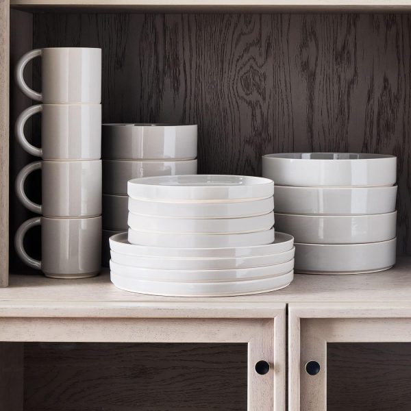 Straight-Sided Stoneware Dinnerware (Set Of 16)  |  Dinnerware Dinnerware Dinnerware