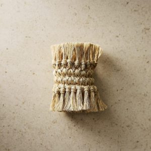 Tallo De Olivo Fique Fringe Napkin Ring  |  Table Linens Kitchen & Dining Table Linens