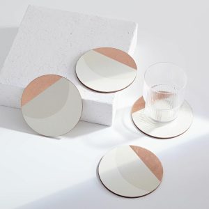 The Vintage Vogue Sunrise Coaster Set  |  Glassware & Barware Glassware & Barware Glassware & Barware