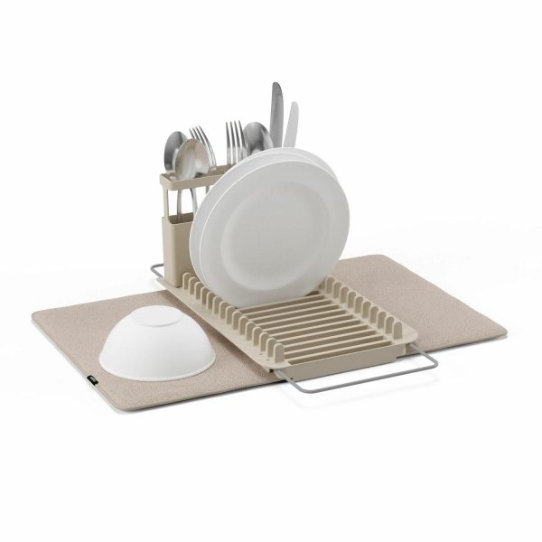 Udry Over-The-Sink Dish Rack W/ Drying Mat  |  Kitchen Kitchen Kitchen