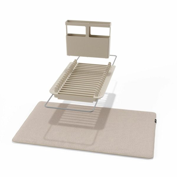 Udry Over-The-Sink Dish Rack W/ Drying Mat  |  Kitchen Kitchen Kitchen