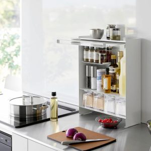 Yamazaki Concealable Seasoning Rack  |  Kitchen Kitchen Kitchen