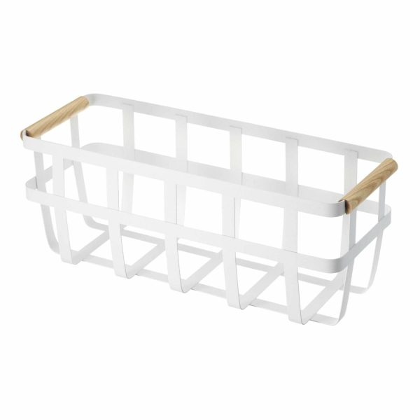 Yamazaki Dual Handle Storage Basket  |  Kitchen Kitchen Kitchen