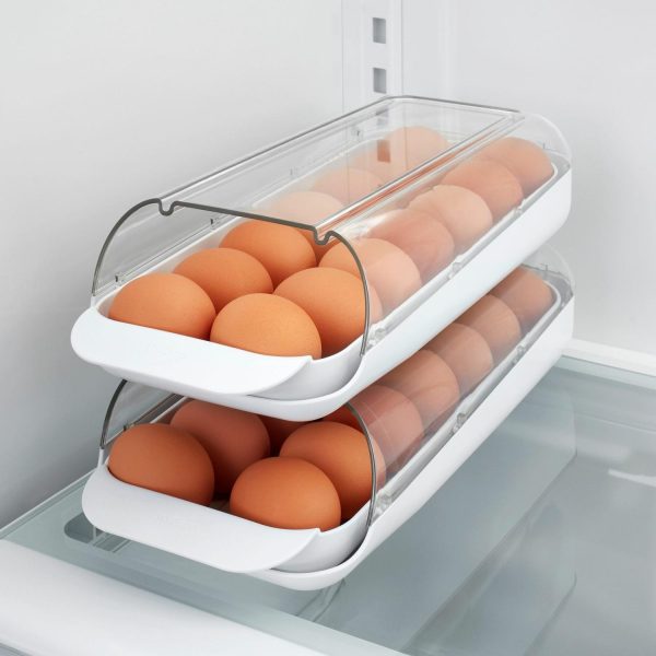 Youcopia Fridgeview® Rolling Egg Holder  |  Kitchen Kitchen Kitchen