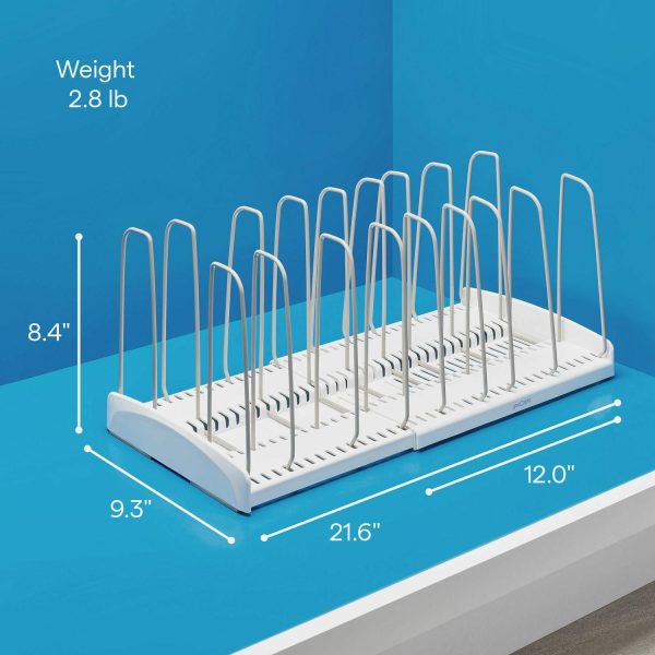 Youcopia Storemore Expandable Cookware Rack  |  Kitchen Kitchen Kitchen