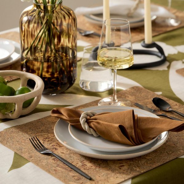 Keraclay Speckled Napkin Rings  |  Table Linens Kitchen & Dining Table Linens