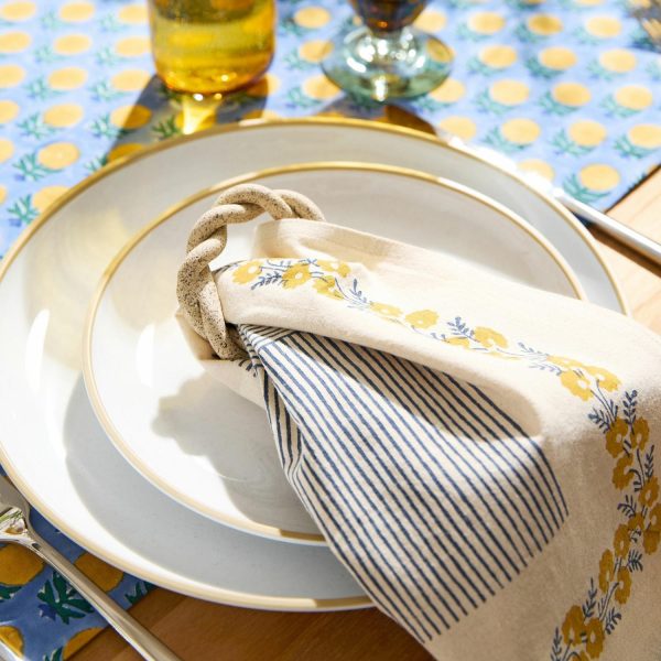 Keraclay Speckled Napkin Rings  |  Table Linens Kitchen & Dining Table Linens