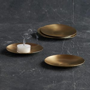 Artisan Brass Plate Sets  |  Serveware Kitchen & Dining Serveware