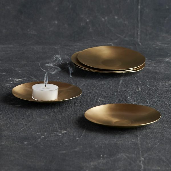 Artisan Brass Plate Sets  |  Serveware Kitchen & Dining Serveware