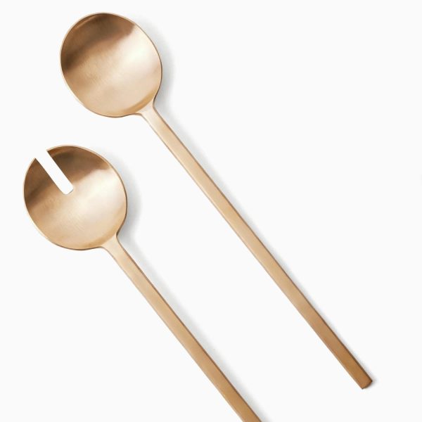 Fleck Loop Salad Servers  |  Serveware Kitchen & Dining Serveware