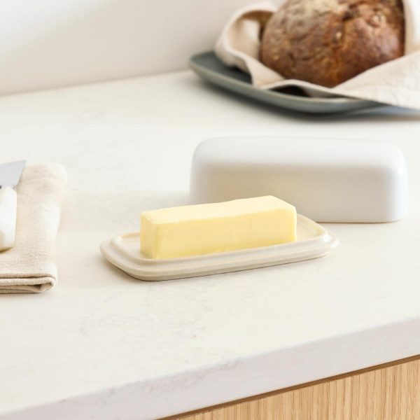 Kaloh Stoneware Butter Dish  |  Kitchen Kitchen Kitchen