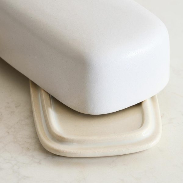 Kaloh Stoneware Butter Dish  |  Kitchen Kitchen Kitchen