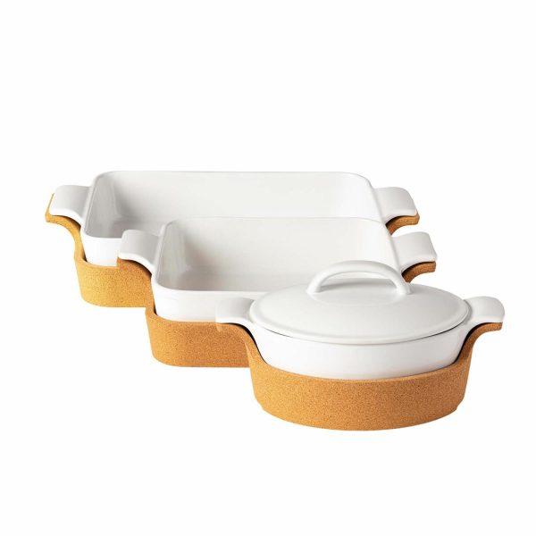 Casafina Ensemble Cork Bakeware (Set Of 3)  |  Kitchen Kitchen Kitchen