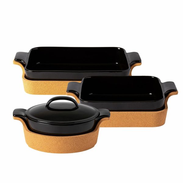 Casafina Ensemble Cork Bakeware (Set Of 3)  |  Kitchen Kitchen Kitchen