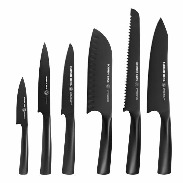 Schmidt Brothers Jet Black Cutlery (Set Of 7)  |  Kitchen Kitchen Kitchen